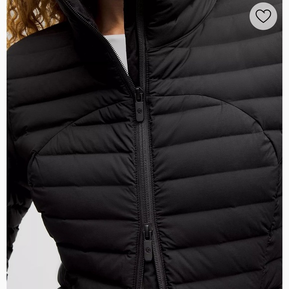 lululemon athletica Pack It Down Long Jacket Black Puffer Jacket